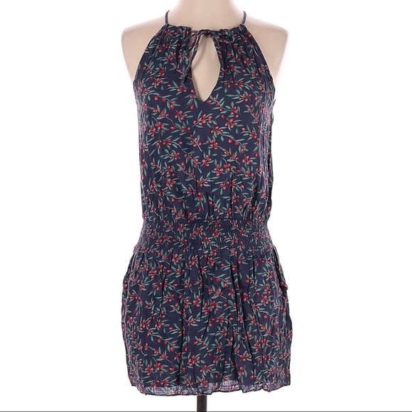 Vacate The Label Navy Floral Dress - Picture 1 of 2